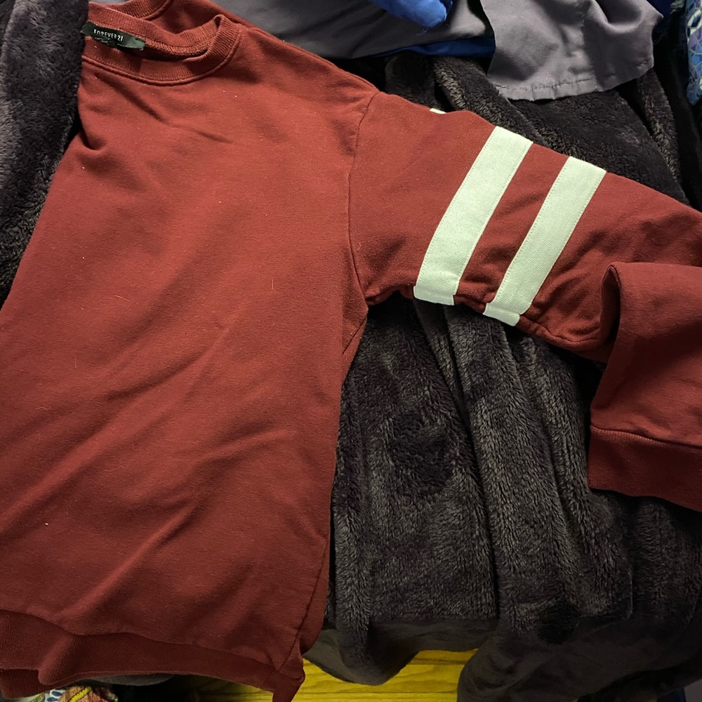 Cropped Varsity Sweater